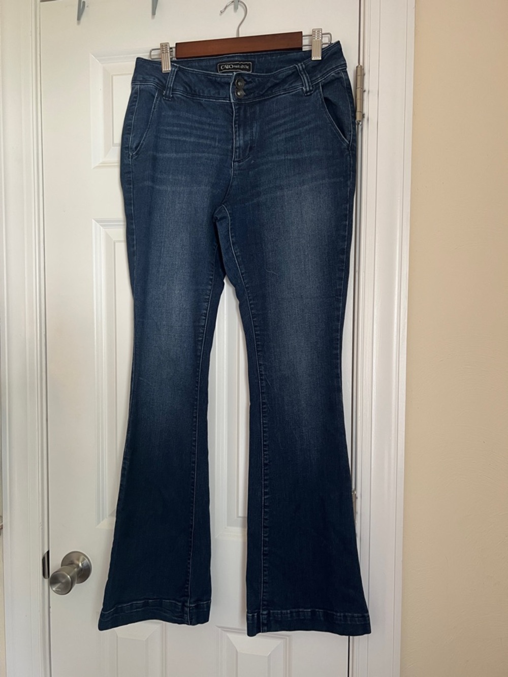 Cato Premium Dark Blue Bootcut Jeans contemporary size 10
